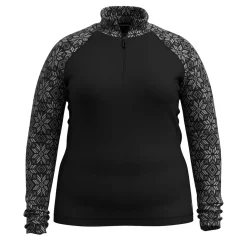 Women's Classic Thermal Merino Base Layer 1/4 Zip Plus