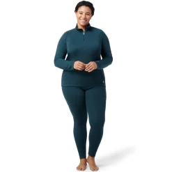 Women's Classic Thermal Merino Base Layer 1/4 Zip Plus