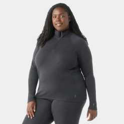 Women's Classic Thermal Merino Base Layer 1/4 Zip Plus