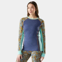 Women's Classic Thermal Merino Base Layer Colorblock Crew