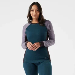 Women's Classic Thermal Merino Base Layer Colorblock Crew