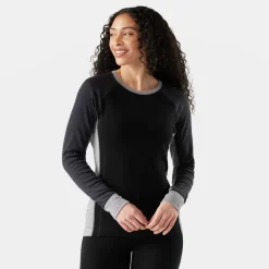 Women's Classic Thermal Merino Base Layer Colorblock Crew