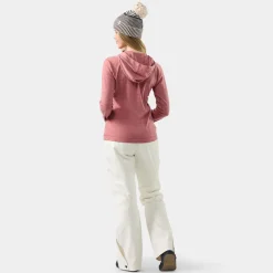 Women's Classic Thermal Merino Base Layer 1/2 Zip Hoodie