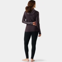 Women's Classic Thermal Merino Base Layer 1/2 Zip Hoodie