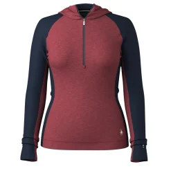 Women's Classic Thermal Merino Base Layer 1/2 Zip Hoodie