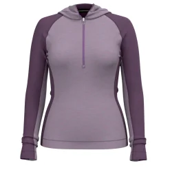 Women's Classic Thermal Merino Base Layer 1/2 Zip Hoodie