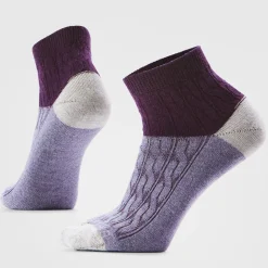 Women's Everyday Cable Ankle Socks