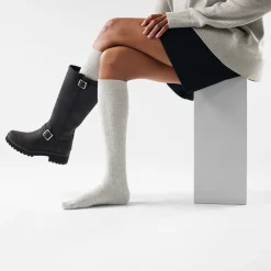 Women's Everyday Cable Knee High Socks