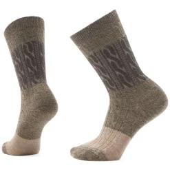 Women's Everyday Color Block Cable Crew Socks