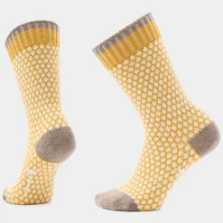 Women's Everyday Cozy Popcorn Polka Dot Crew Socks