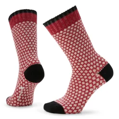 Women's Everyday Cozy Popcorn Polka Dot Crew Socks