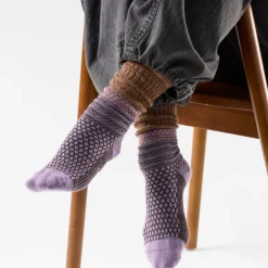 Women's Everyday Cozy Popcorn Cable Crew Socks