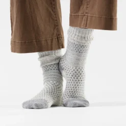Women's Everyday Cozy Popcorn Cable Crew Socks