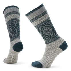 Women's Everyday Cozy Popcorn Snowflake Crew Socks