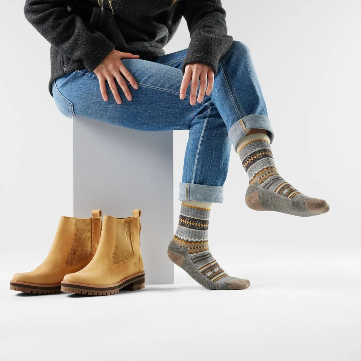 Women's Everyday Cozy Snowed In Sweater Crew Socks