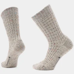 Women's Everyday Cozy Waffle Press Crew Socks