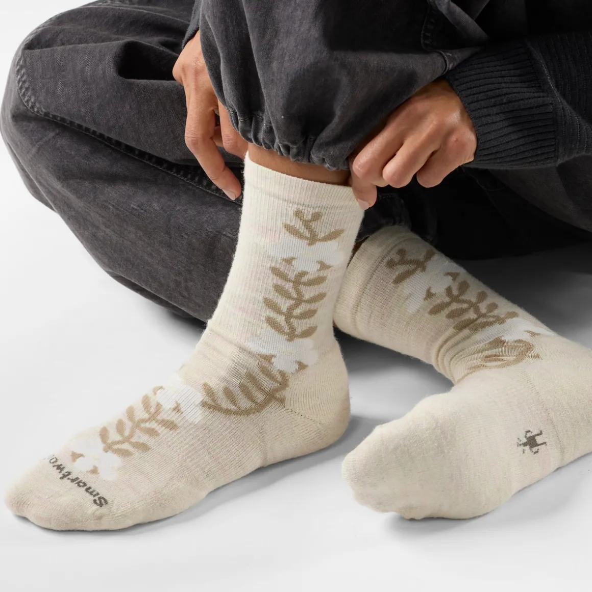 Women's Everyday Garden Vine Crew Socks