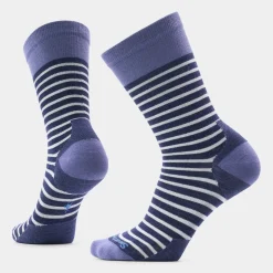 Women's Everyday Pin Stripe Crew Socks