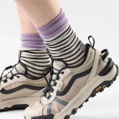Women's Everyday Pin Stripe Crew Socks