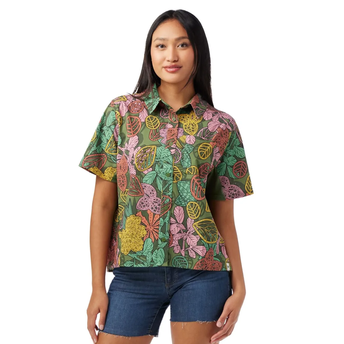 Women’s Everyday Short Sleeve Button Down
