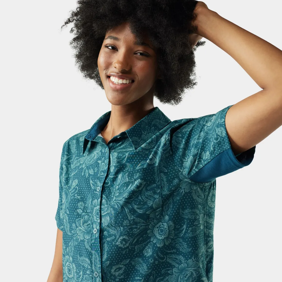 Women’s Everyday Short Sleeve Button Down