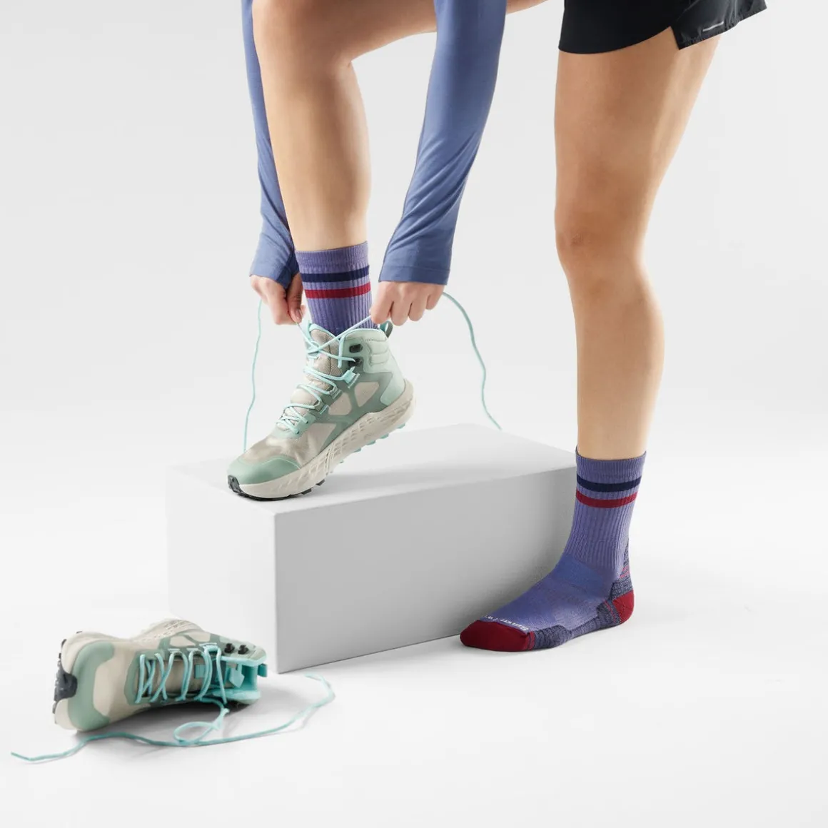 Women's Hike Tube Stripe Crew Socks