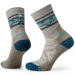 Women's Hike Zig Zag Valley Mid Crew Socks