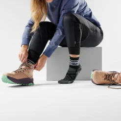 Women's Hike Zig Zag Valley Mid Crew Socks