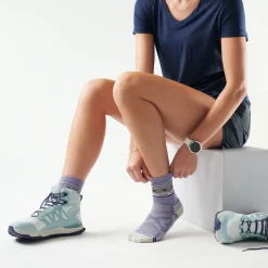 Women's Hike Zig Zag Valley Mid Crew Socks