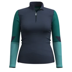 Women's Intraknit™ Thermal Merino Base Layer Colorblock 1/4 Zip
