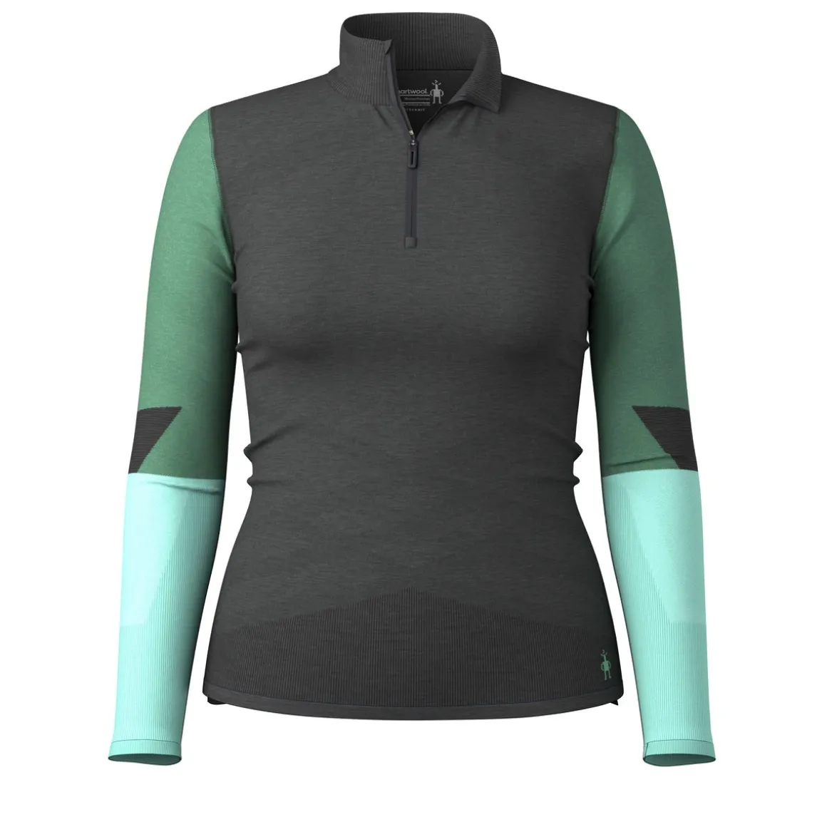 Women's Intraknit™ Thermal Merino Base Layer Colorblock 1/4 Zip