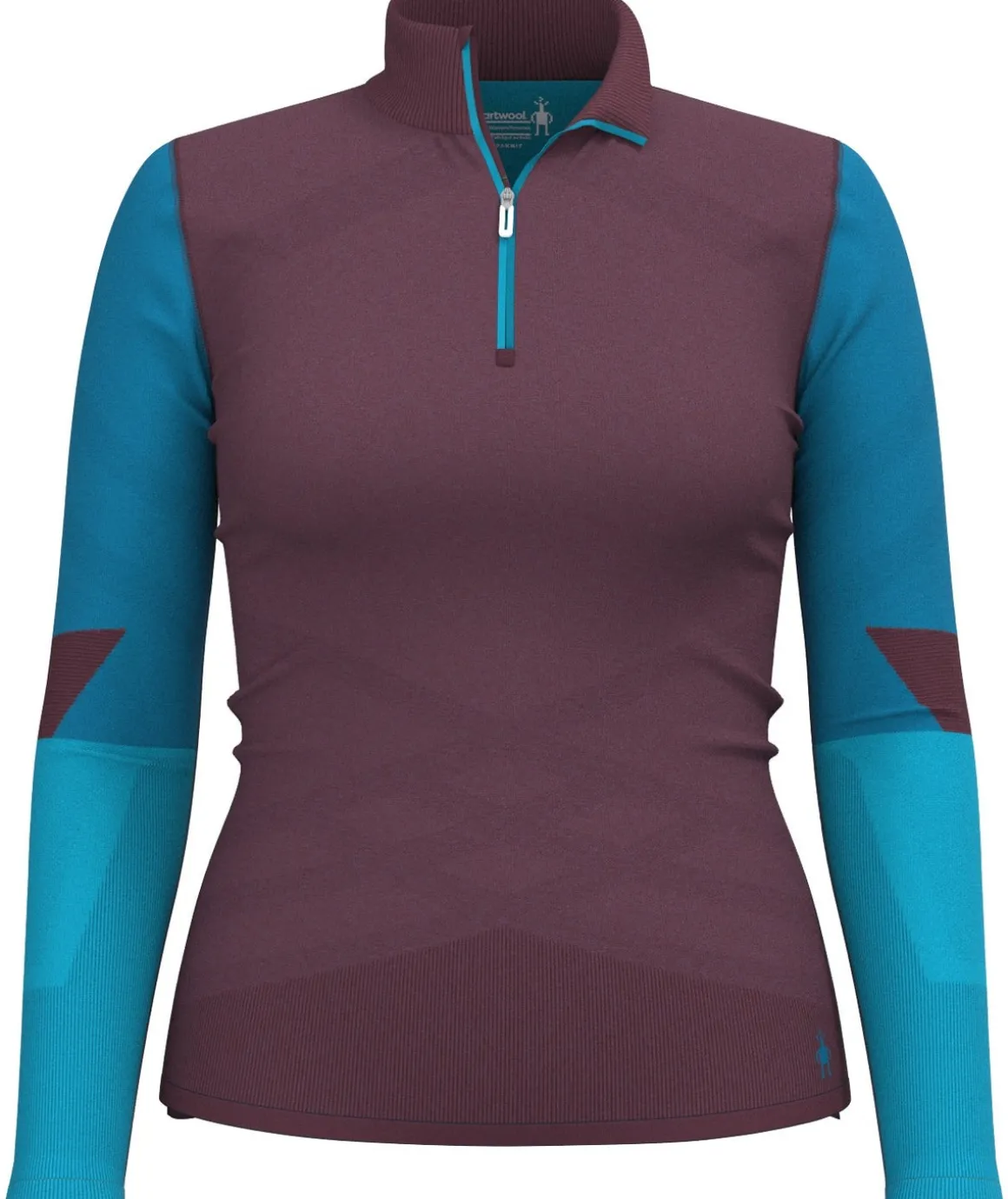 Women's Intraknit™ Thermal Merino Base Layer Colorblock 1/4 Zip