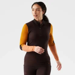 Women's Intraknit™ Thermal Merino Base Layer Colorblock 1/4 Zip