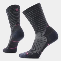 Women's Run Pattern Crew Socks