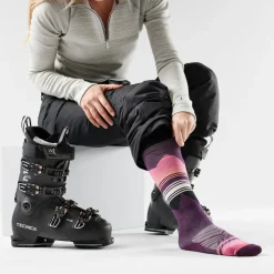 Women's Ski Pattern Over The Calf Socks