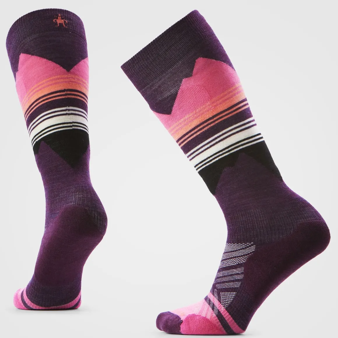 Women's Ski Pattern Over The Calf Socks