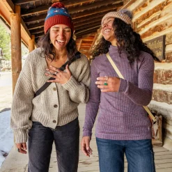 Women's Thermal Merino Rib Turtleneck